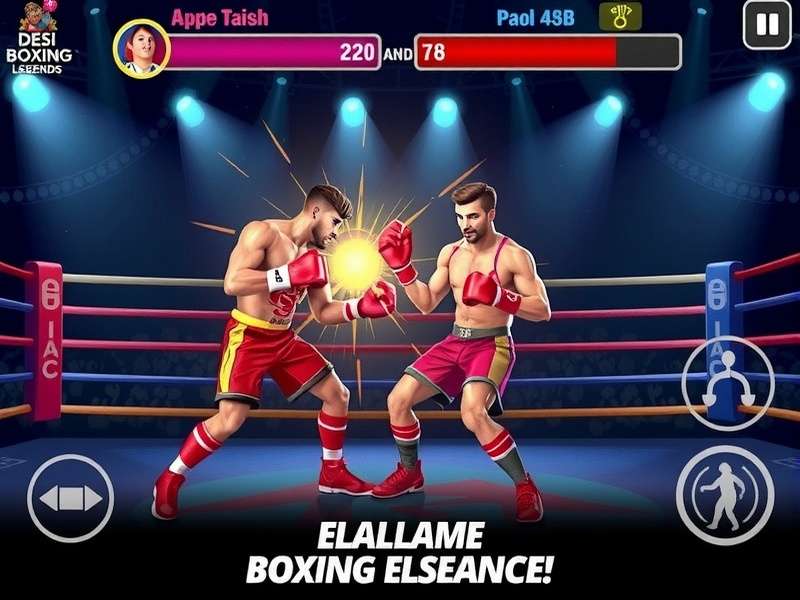 Desi Boxing Legends Gameplay Screenshot